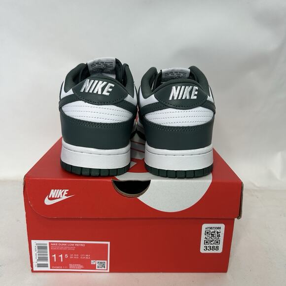 Nike Dunk Low Retro “White Vintage Green” - Picture 4 of 6